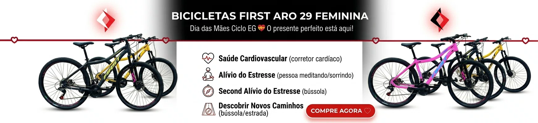 Bicicletas First Fem