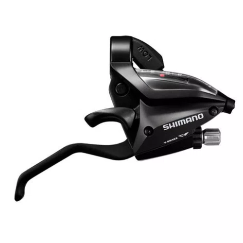 Alavanca Cambio e Freio Shimano Ezfire EF500 8v