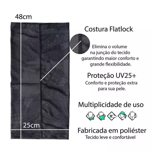Bandana Mattos Racing Preto