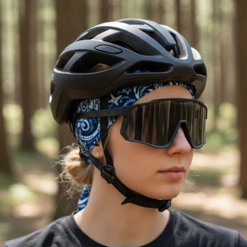 Bandana NTK Modelo Marino Azul com Branco