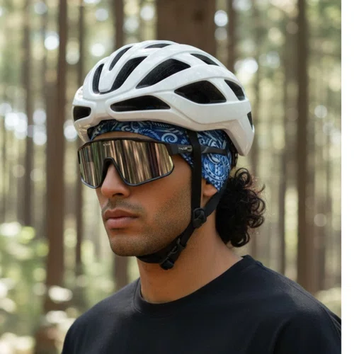 Bandana NTK Modelo Marino Azul com Branco