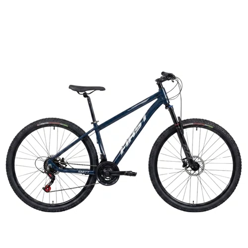 Bicicleta First Aro 29 Smitt 21v Freio Disco Azul Galaxy/Prata 15,5