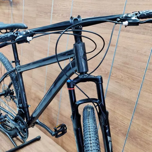 Bicicleta First Aro 29 Smitt 21v Freio Disco Grafite com Preto tam 17,5