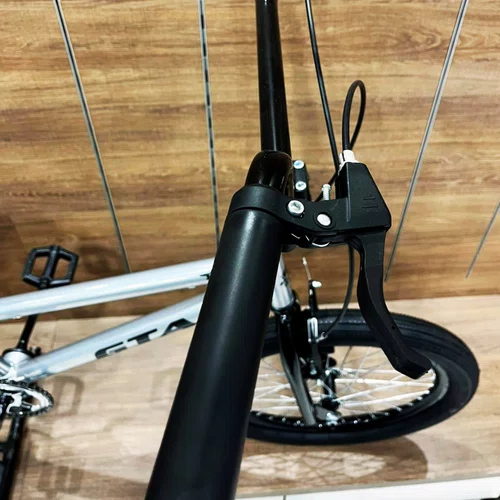 Bicicleta GTA Aro 20 BMX Flip Prata com Preto