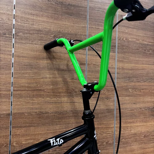 Bicicleta GTA Aro 20 BMX Flip Preto com Verde
