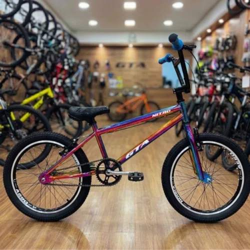 Bicicleta GTA Aro 20 BMX Nitro Camaleão
