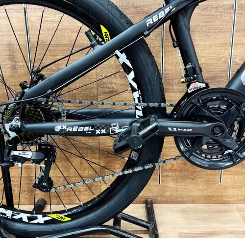 Bicicleta GTA Aro 26 Rebel Freeride 21v Freio Disco Preto