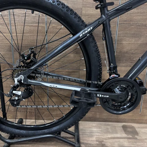 Bicicleta GTA Aro 29 Start 21v Freio Disco Grafite Tam 17