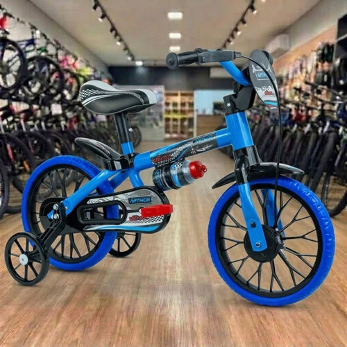 Bicicleta Nathor Aro 12 Veloz Azul