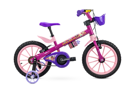 Bicicleta Nathor Aro 16 Top Girls Rosa