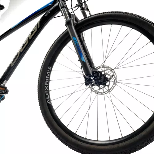 Bicicleta Oggi Aro 29 7.0 Shimano Cues 9v Preto com Azul Tam 15,5