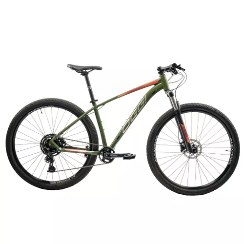 Bicicleta Oggi Aro 29 7.0 Shimano Cues 9v Verde Com Laranja Tam 17