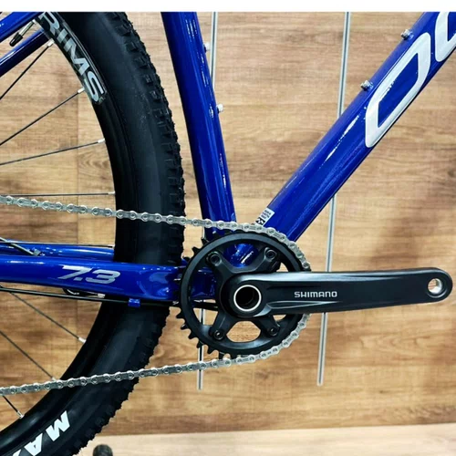 Bicicleta OggiI Aro 29 7.3 Deore 12V Azul com Cinza TAM 19
