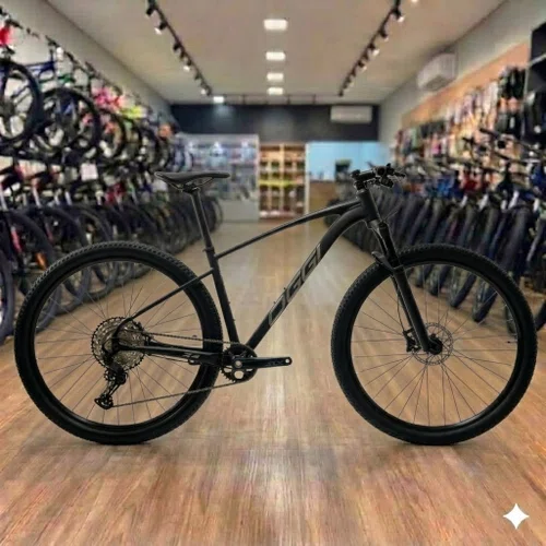 Bicicleta Oggi Aro 29 Big Wheel 7.4 12v Shimano SLX Preto Tam M