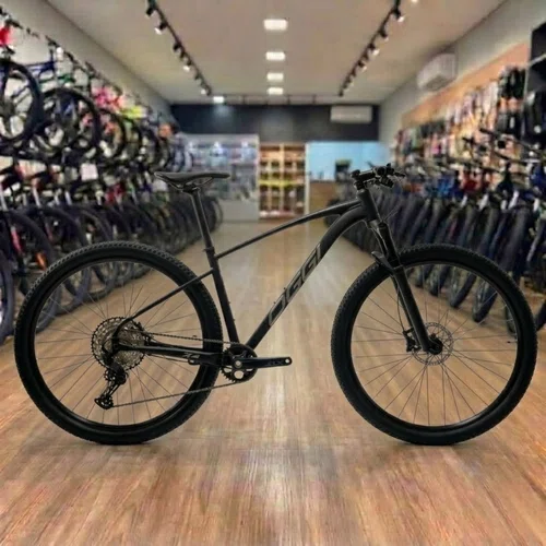 Bicicleta Oggi Aro 29 Big Wheel 7.4 12v Shimano SLX Preto Tam M