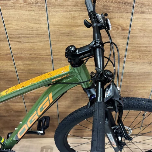 Bicicleta Oggi Aro 29 Hacker Sport Alum Shimano 21v Freio Disco