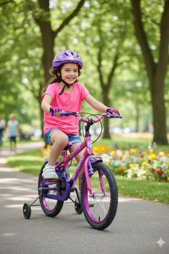 Bicicleta Wendy Aro 16 Feminina com Cesta Pink com Violeta
