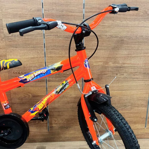 Bicicleta Wendy Aro 16 Masculino Laranja Neon
