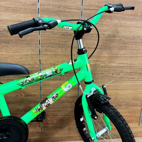 Bicicleta Wendy Aro 16 Masculino Verde Neon