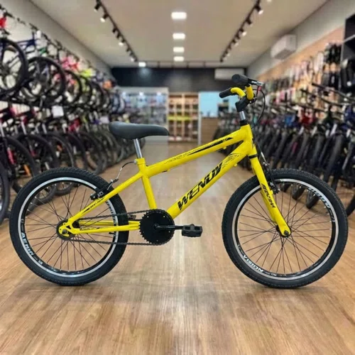 Bicicleta Wendy Aro 20 Masculino Amarelo