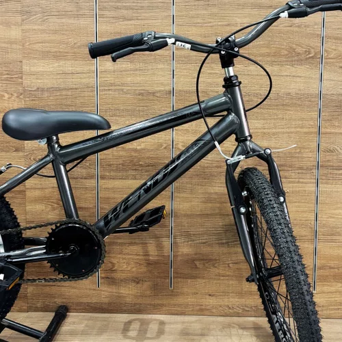 Bicicleta Wendy Aro 20 Masculino Grafite com Preto