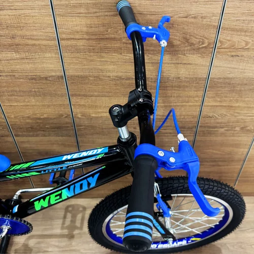 Bicicleta Wendy Aro 20 Masculino Preto com Azul