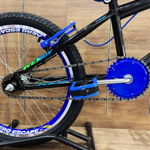 Bicicleta Wendy Aro 20 Masculino Preto com Azul