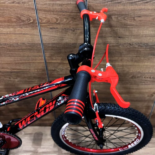 Bicicleta Wendy Aro 20 Masculino Preto com Vermelho