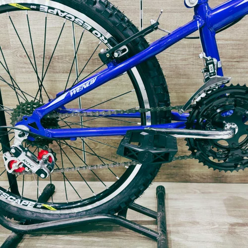 Bicicleta Wendy Aro 24 18M Rebaixado Azul