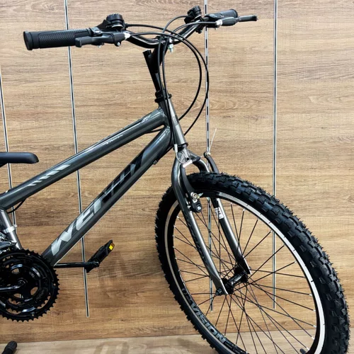 Bicicleta Wendy Aro 24 18M Rebaixado Grafite