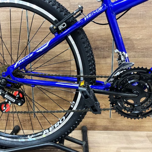 Bicicleta Wendy Aro 26 18 Marchas Rebaixado Azul