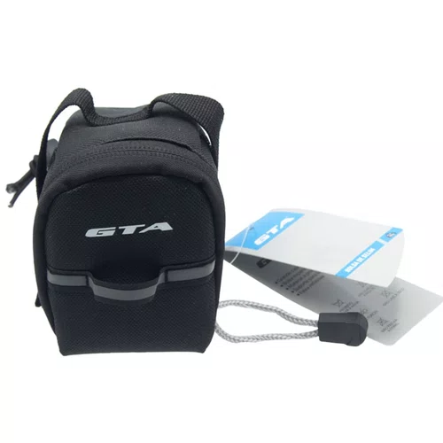 Bolsa Selim GTA com Ziper Preto