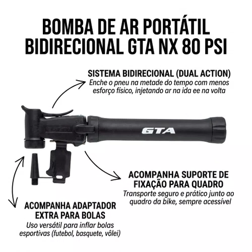 Bomba Mini Gta Bidirect Nx 80psi