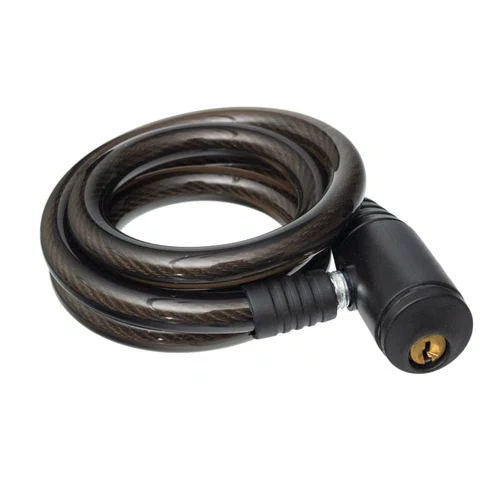 Cadeado Chave Grosso aço Preto com Suporte e chaves 12mm x 1000mm