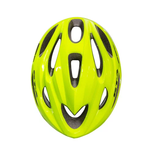 Capacete GTA MTB Start Amarelo Neon Com Sinalizador Tam G