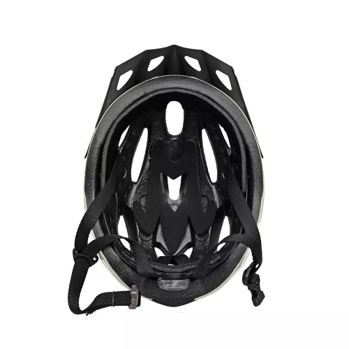 Capacete GTA MTB Start Branco Com Sinalizador Tam G