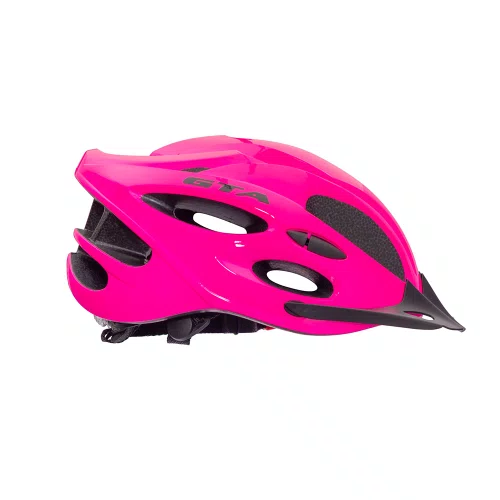 Capacete GTA MTB Start Pink Com Sinalizador Tam G