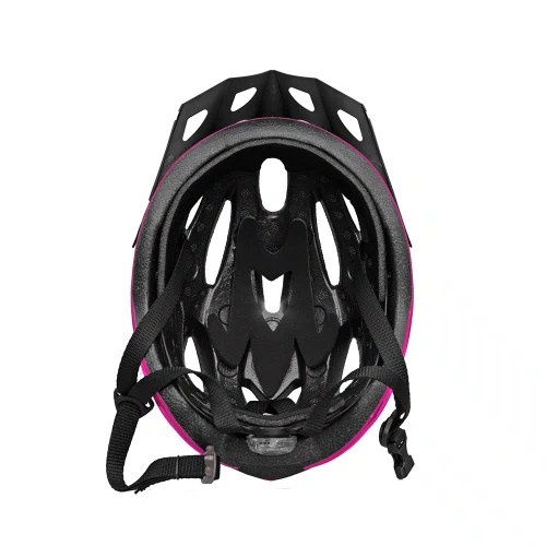 Capacete GTA MTB Start Pink Com Sinalizador Tam G