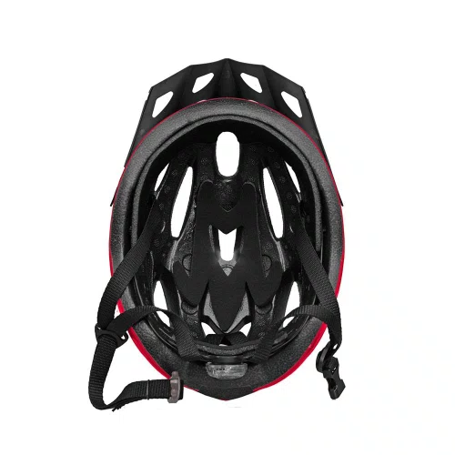 Capacete GTA MTB Start Vermelho Com Sinalizador Tam G