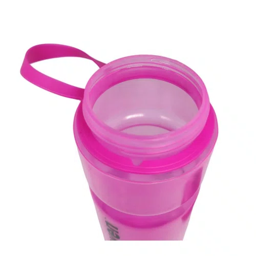 Garrafa Elleven Rosa com Alça 650ml