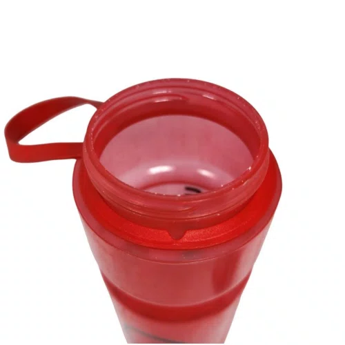 Garrafa Elleven Vermelho com Alça 650ml