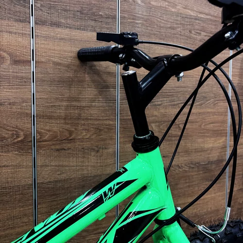 Bicicleta Wendy Aro 24 18M Rebaixado Verde Neon