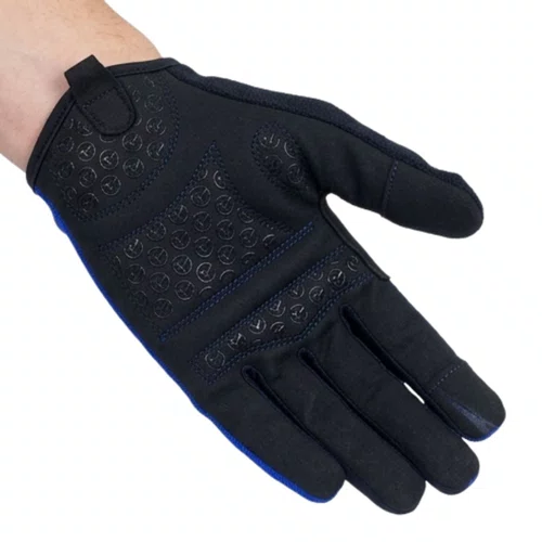 Luva Ciclismo Absolute Nero DL Azul Tam M