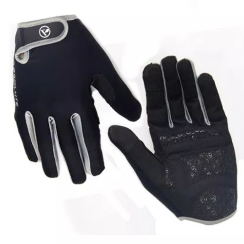 Luva Ciclismo Absolute Nero DL Preto com Cinza tam G