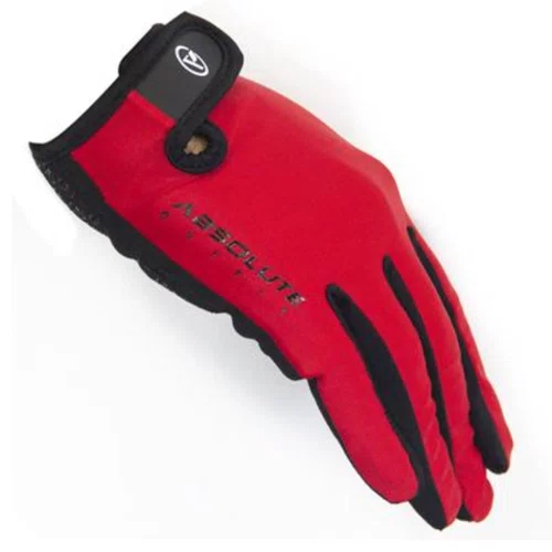 Luva Ciclismo Absolute Nero DL Vermelho Tam G