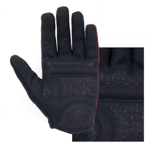 Luva Ciclismo Absolute Nero DL Vermelho Tam G