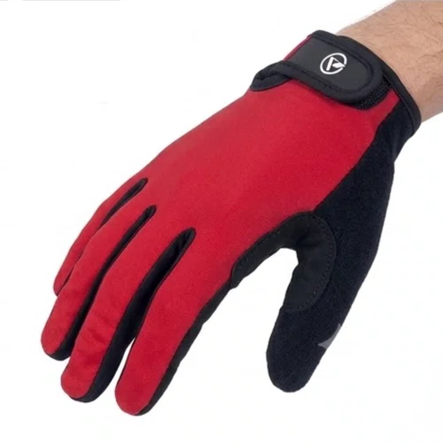 Luva Ciclismo Absolute Nero DL Vermelho Tam M