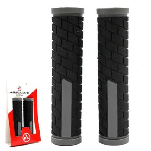 Manopla Absolute G138 Preto com Cinza