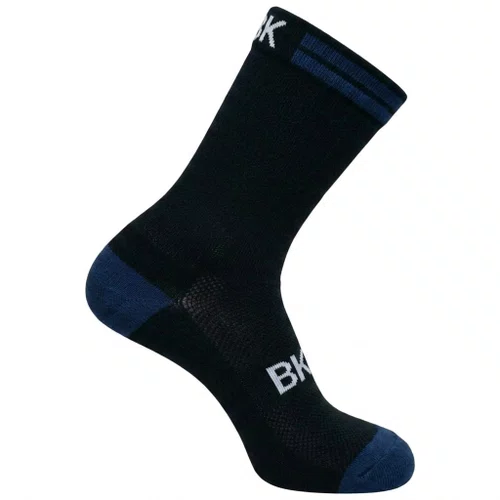 Meia Ciclismo Fabrica De Meias FMCL013 Bk Preto Com Azul Tam 34/39