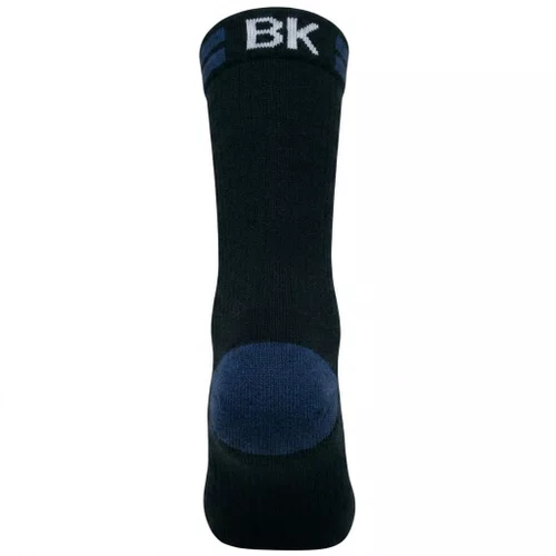 Meia Ciclismo Fabrica De Meias FMCL013 Bk Preto Com Azul Tam 34/39